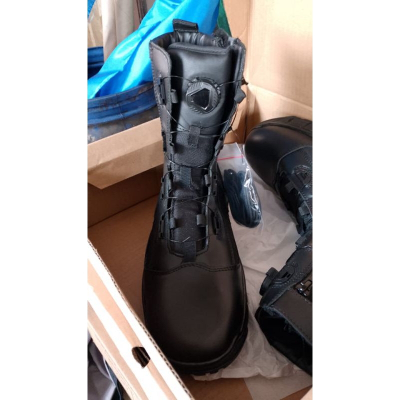 Sepatu PDL Tali Putar Jatah POLRI pembagian 2024