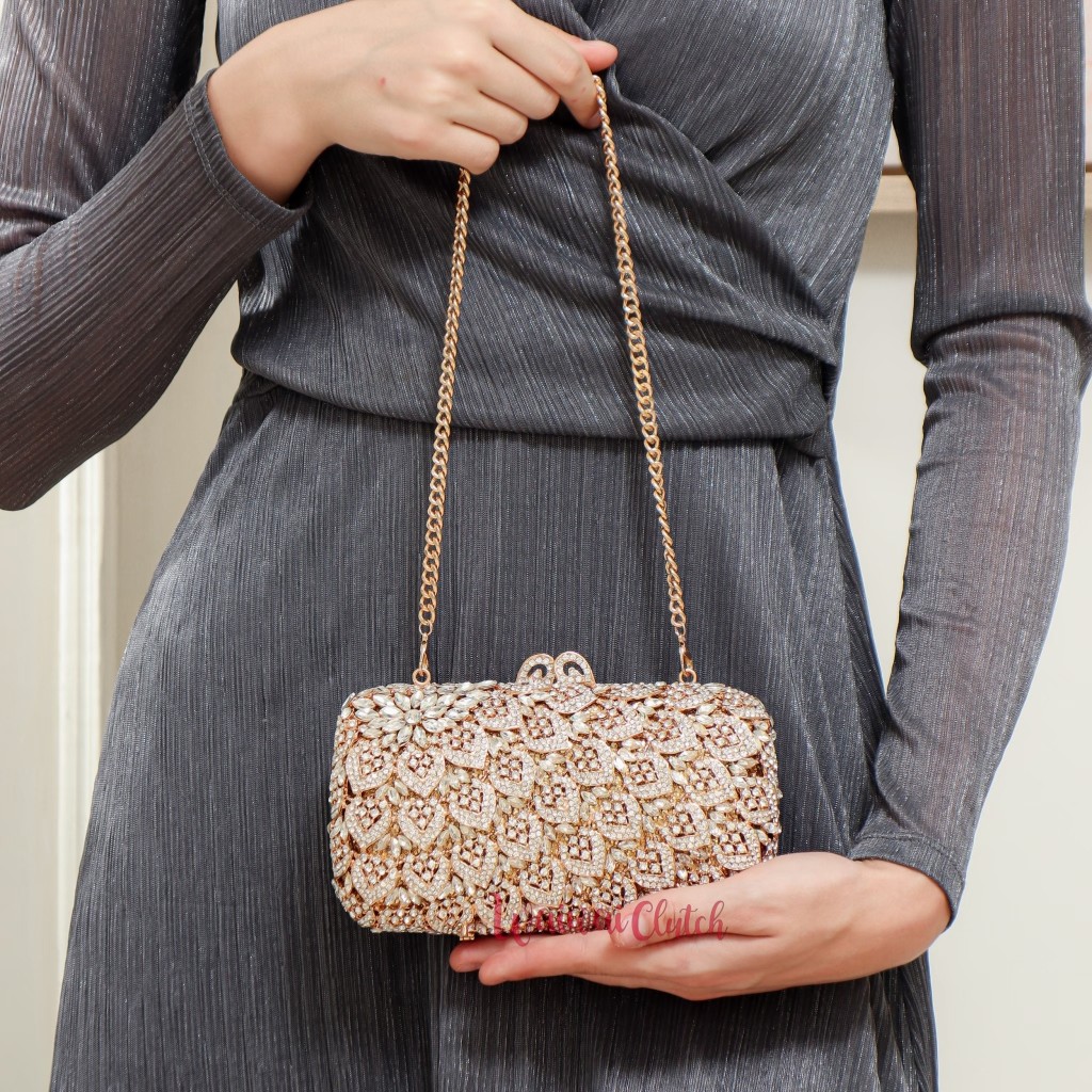 Waiwai Tas Pesta Mewah CR31 Clutch