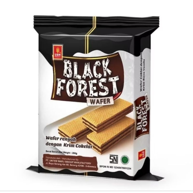 

UBM Black Forest Wafer 230gr