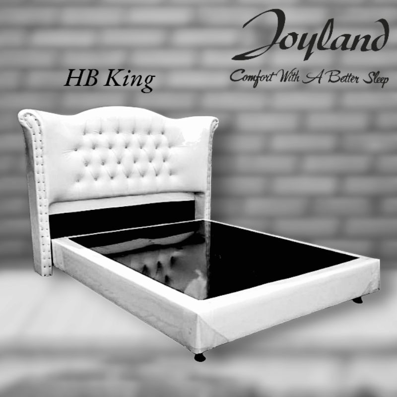 Divan sandaran spring bed KING Joyland - 90/ 120/ 160/ 180/ 200