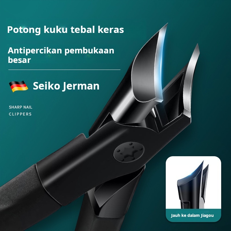 Pemotong kuku diagonal yang besar, pemotong kuku khusus, pemotong kuku tebal untuk inflammati kuku k