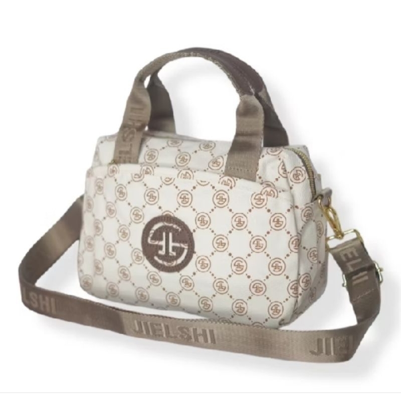 ORI Jielshi Tas Selempang Wanita Saskia116-05-J #SL.420 Slingbag Cewek Bahan Kulit PU Leather