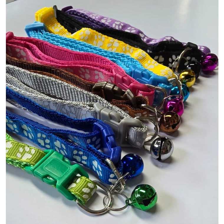 Kalung Kucing Lonceng Import Tebal