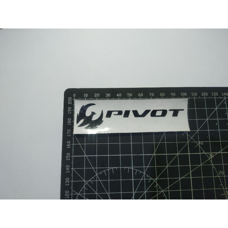 

stiker cutting pivot