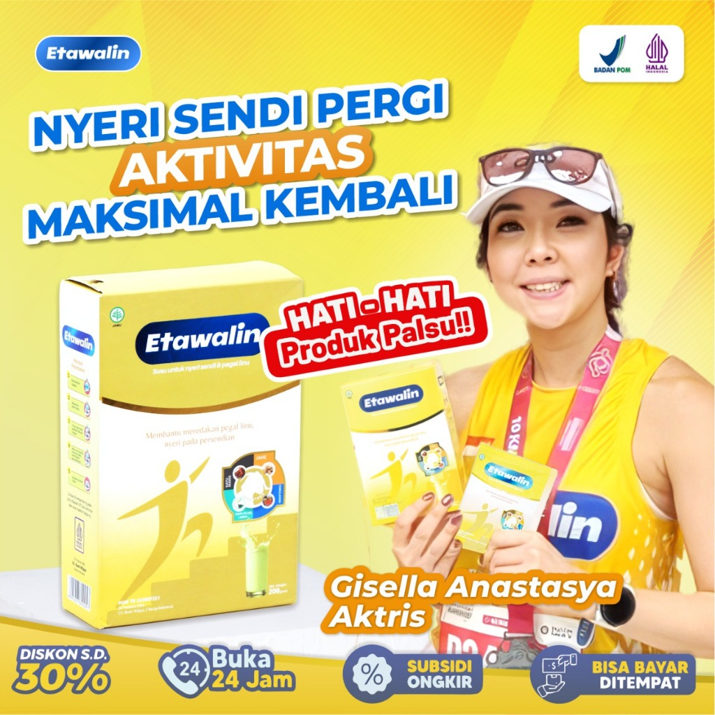 

Etawalin 1 Box - Susu Kambing Etawa Original Atasi Nyeri Sendi Dan Tulang