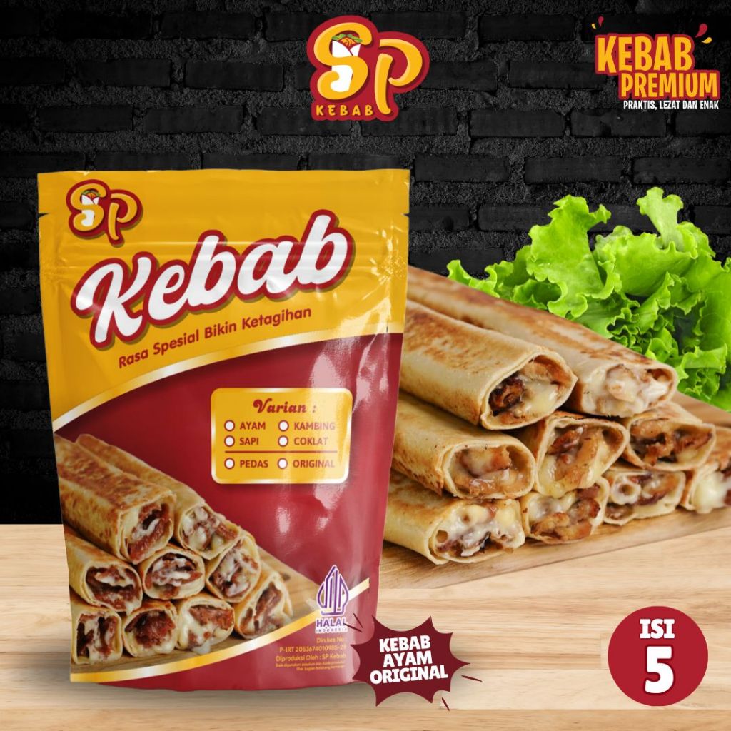 

# SPkebab Daging Ayam # - KEBAB SEDANG ISI 5 AUTHENTIC TURKI CEMILAN FROZEN , KEBAB PREMIUM , KEBAB HALAL, KEBAB SEDANG FROZEN , KEBAB BEEF , KEBAB CHICKEN , KEBAB LAMB KEBAB AYAM PEDAS, KEBAB AYAM ORIGINAL