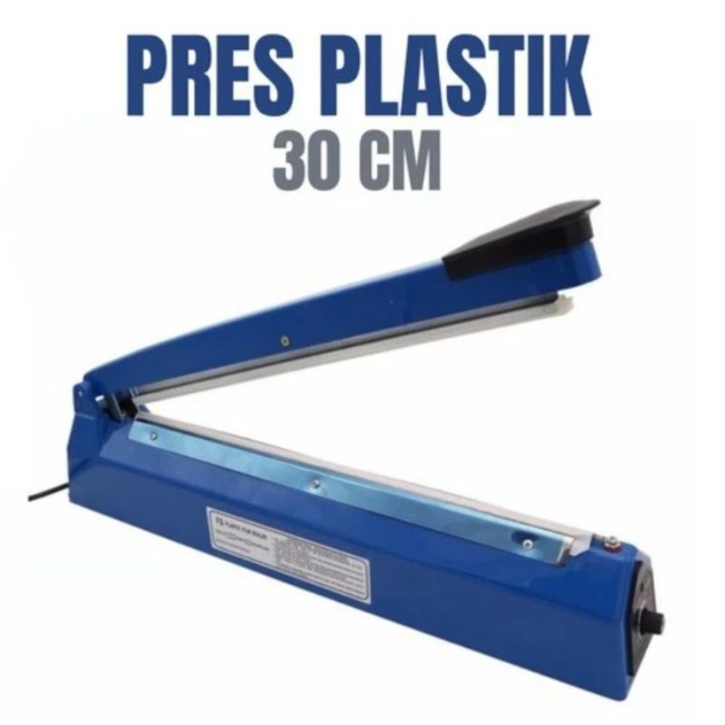 ALAT PRES PLASTIK 30CM - IMPULSE PLASTIK 30CM - PRES PLASTIK 30CM - SEALER PLASTIK 30CM - MESIN SEAL