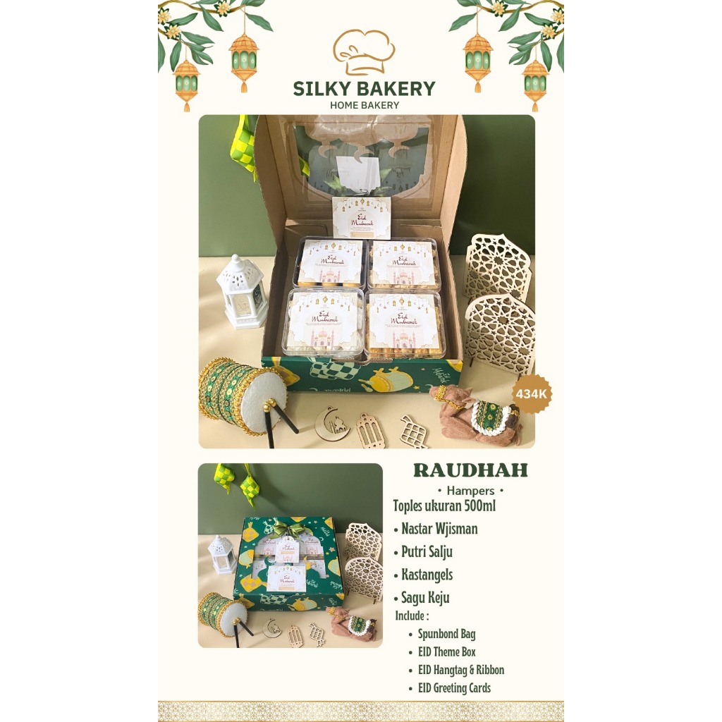 

Hampers Lebaran Premium - Paker Premium Kue Kering Lebaran