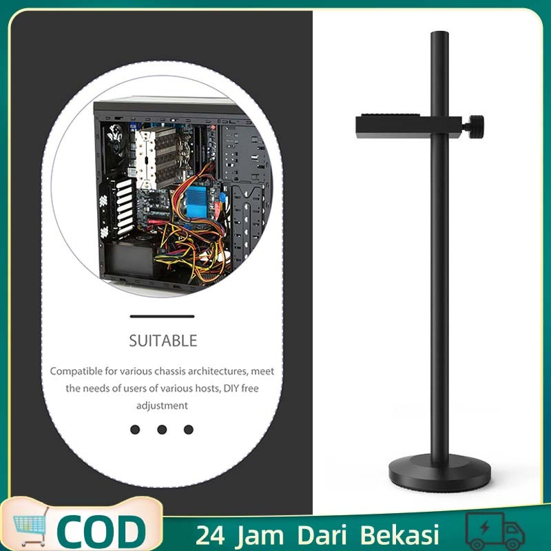 Vga Holder Gpu Holder Hitam Holder Vga Card Graphic Card Holder Aluminium