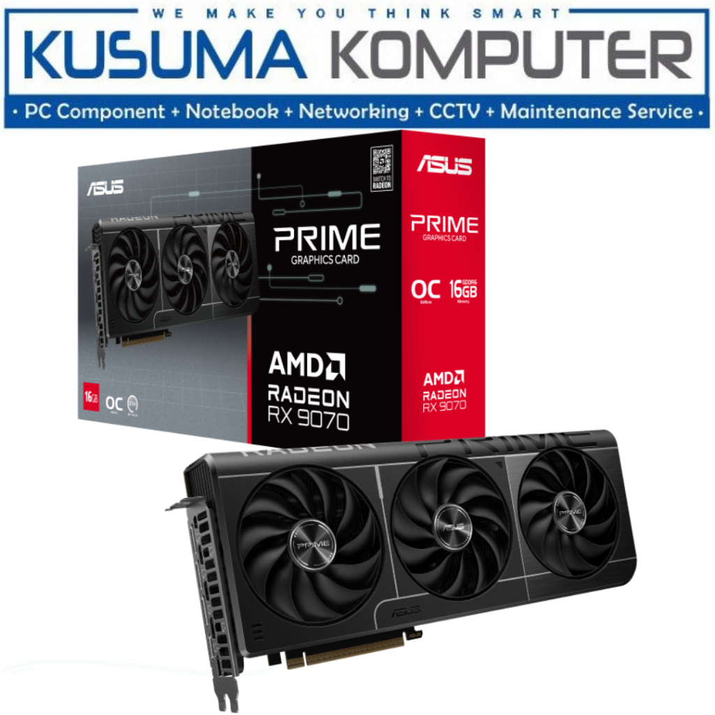 ASUS Prime Radeon RX 9070 RX9070 OC Edition 16GB GDDR6