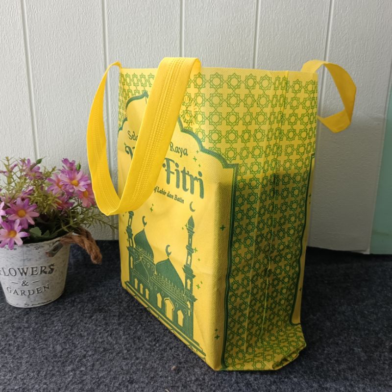 

Goodie Bag Idul Fitri Tas Hampers sablon 4 sisi 30x40x8cm