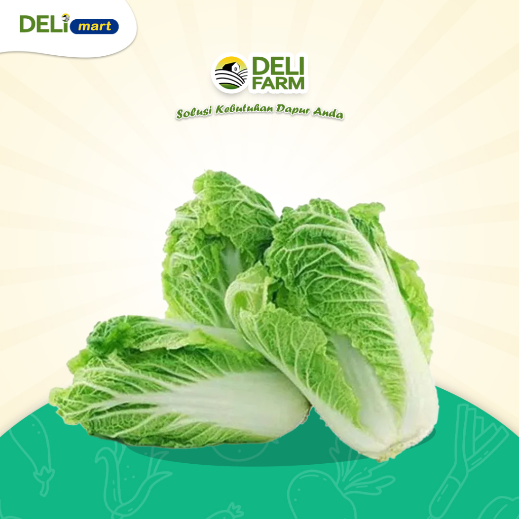 

Deli Mart [Khusus INSTAN Medan] Sawi Putih by Deli Farm