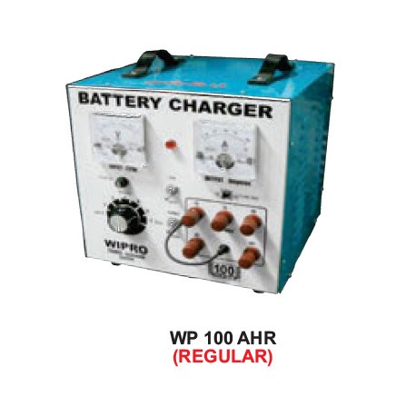 WIPRO Charger Aki Mobil Motor 100 A Battery Charger 100 AHR Cas Aki