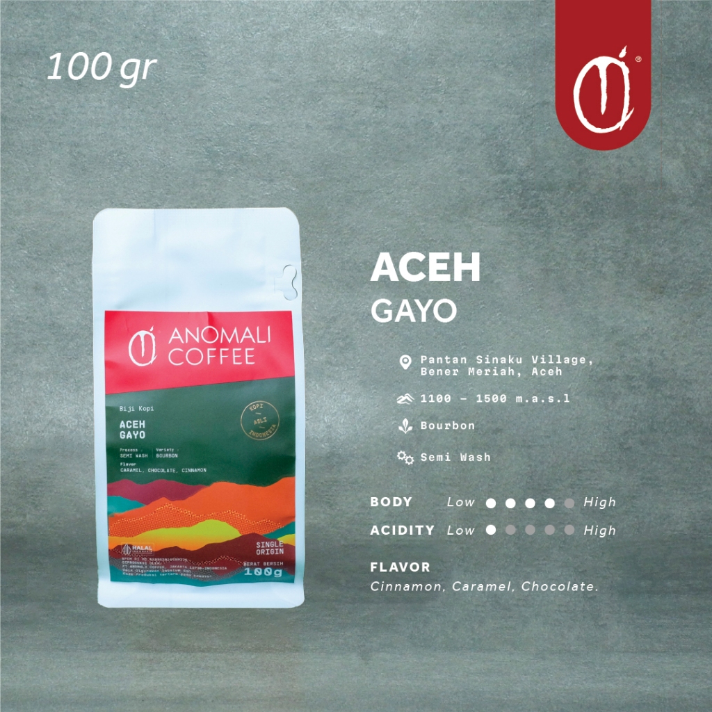 

Anomali Coffee Biji Kopi Aceh Gayo 100 gram