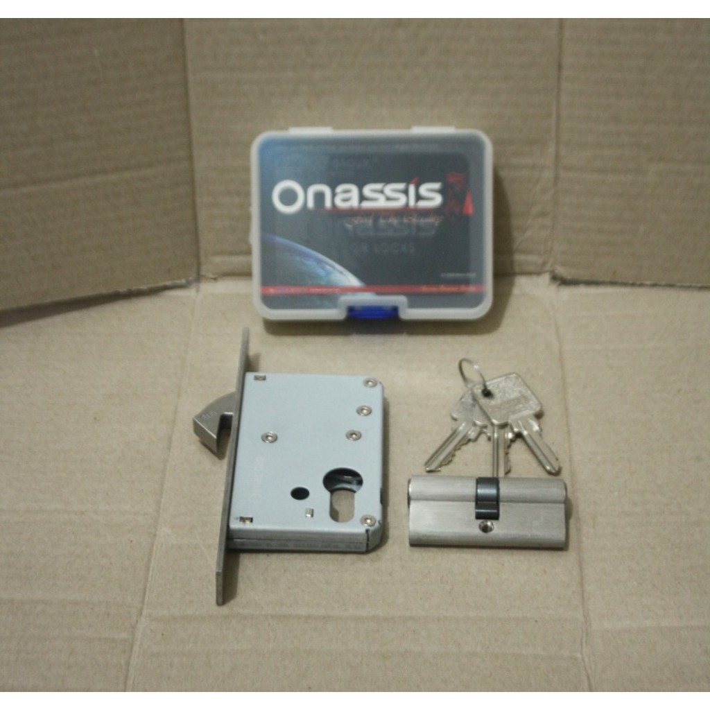 Onassis Mortise Lock BD/ONS 5000 SS