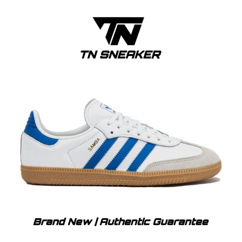 Adidas Samba White Blue GS