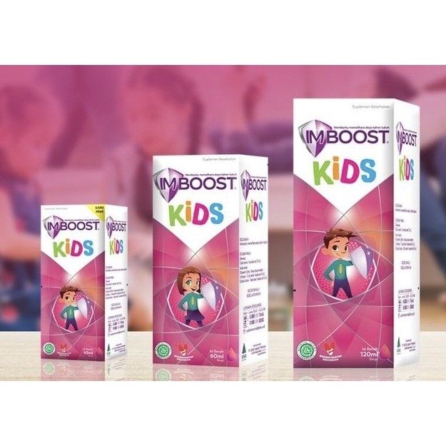 IMBOOST KIDS SYRUP DAN IMBOOST FORCE KIDS SYRUP - MENJAGA DAYA TAHAN TUBUH ANAK