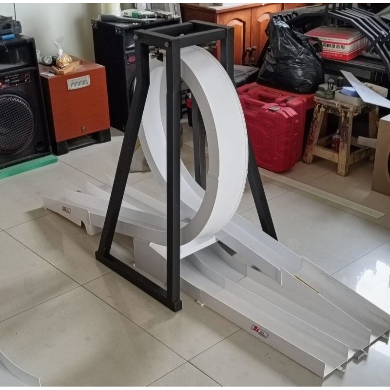 TRACK TAMIYA HALILINTAR 3 JALUR / TREK 3 JALUR HALILINTAR [ BAHAN PVC PUTIH ]