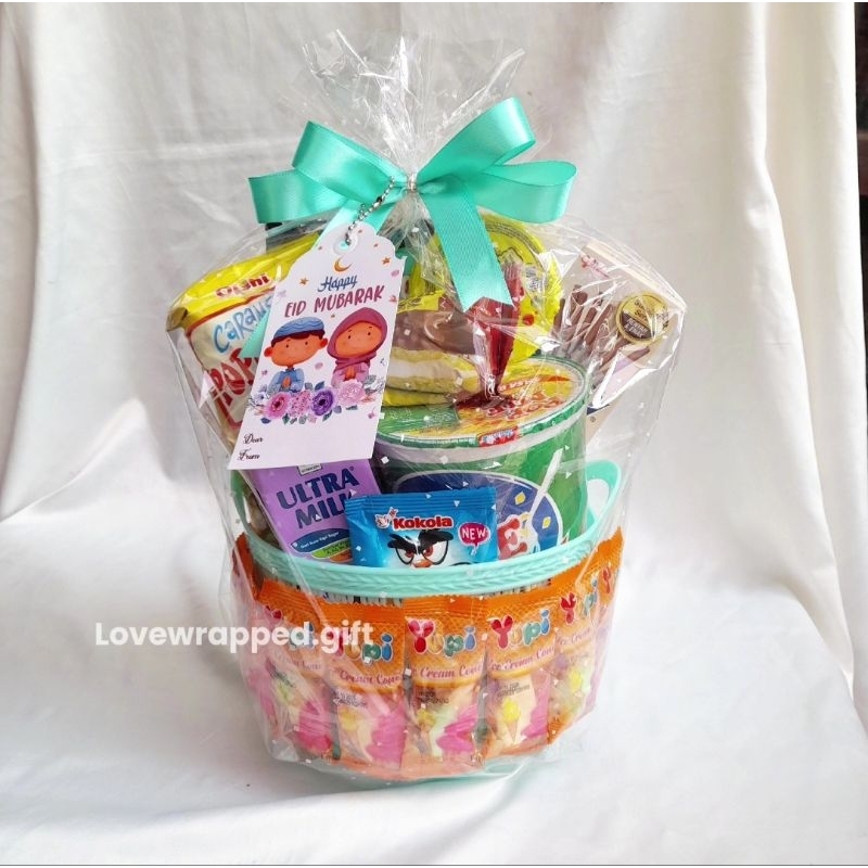 

Parcel Lebaran Anak | Parcel Hampers Idul Fitri | Parcel Lebaran | Hampers Lucu