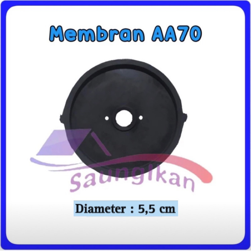 Karet membran diaphragma AA 70 RECENT HIKARI Spare part pompa aerator udara AA-70 AA70