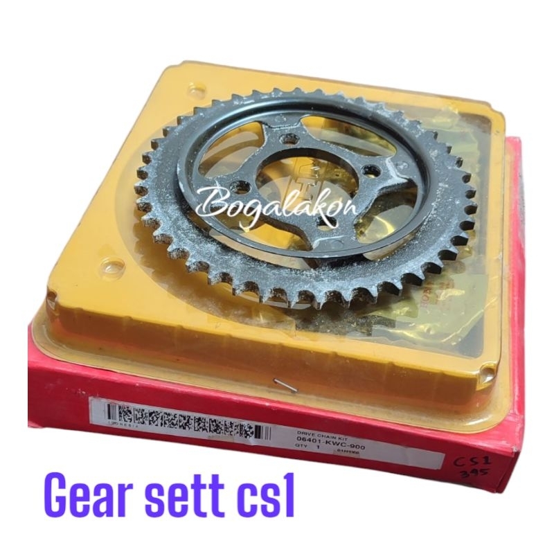 Gear sett Honda c1 kwc original ahm  06401kwc900
