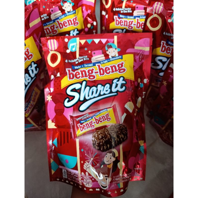 

TERMURAH!! BENG BENG SHARE IT 237GRAM/ BENG BENG SHARE PACK /MAYORA BENG BENG COKLAT