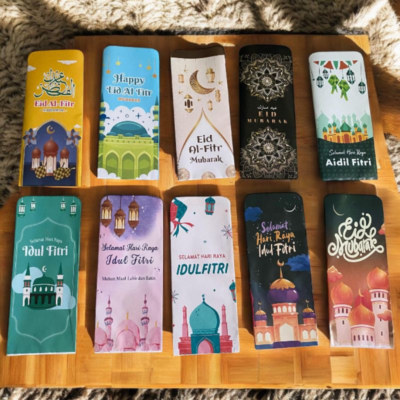 

Amplop THR Lebaran Panjang ukuran selembar uang (isi 10)