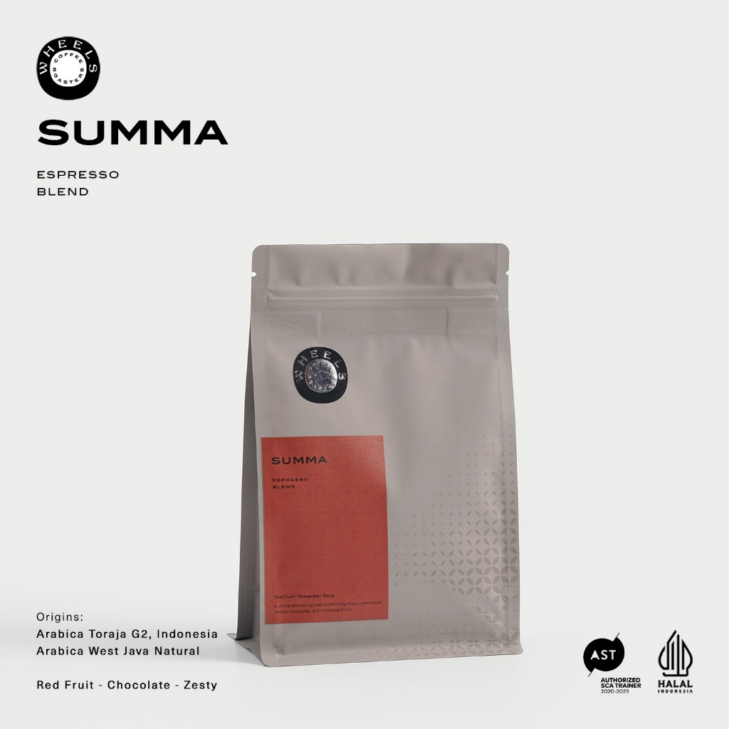 

Summa 100% Arabica Blend Wheels Coffee Roasters