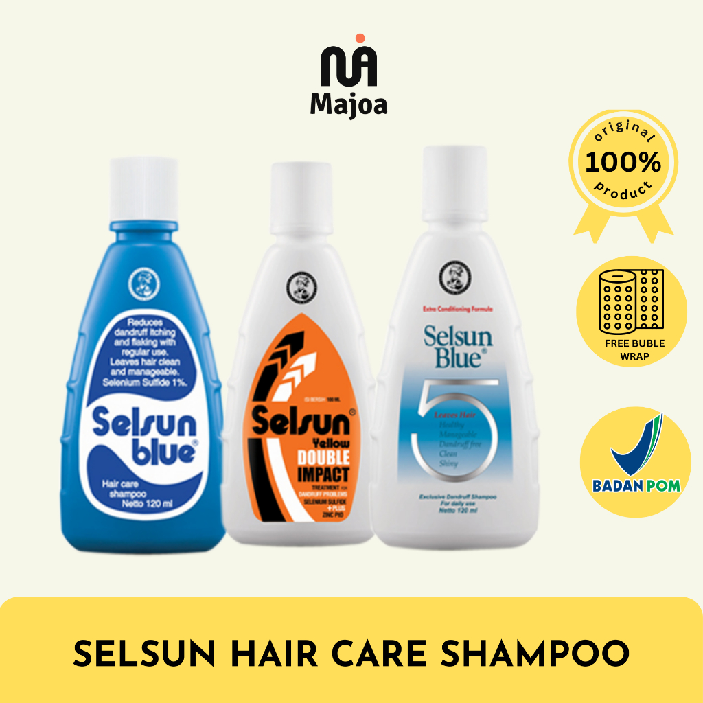 SELSUN Hair Care Shampoo Series | Selsun Yellow Double Impact | Selsun Blue | Selsun Blue Five