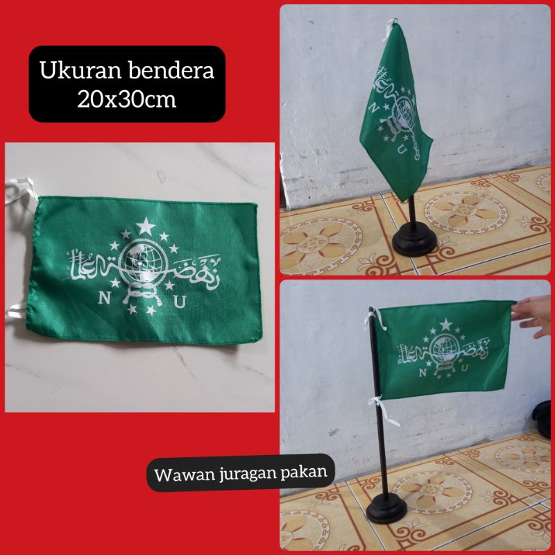 Bendera Meja NU / Bendera NU kecil / Bendera Muhammadiyah kecil