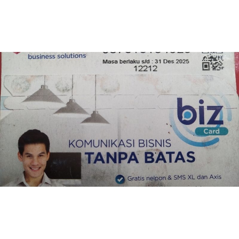 Kartu Perdana XL BIZ Segel