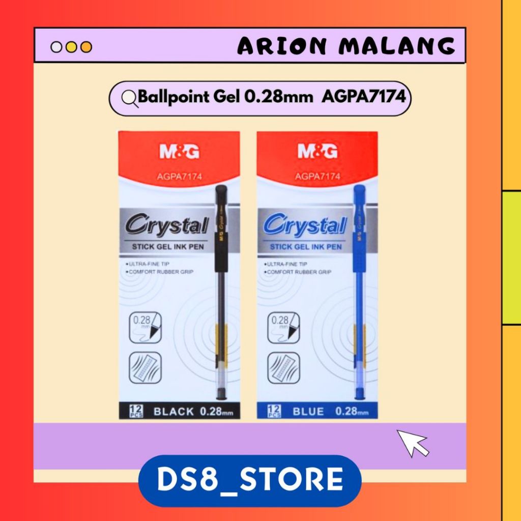 

M&G Ballpoint Gel 0.28mm AGPA7174