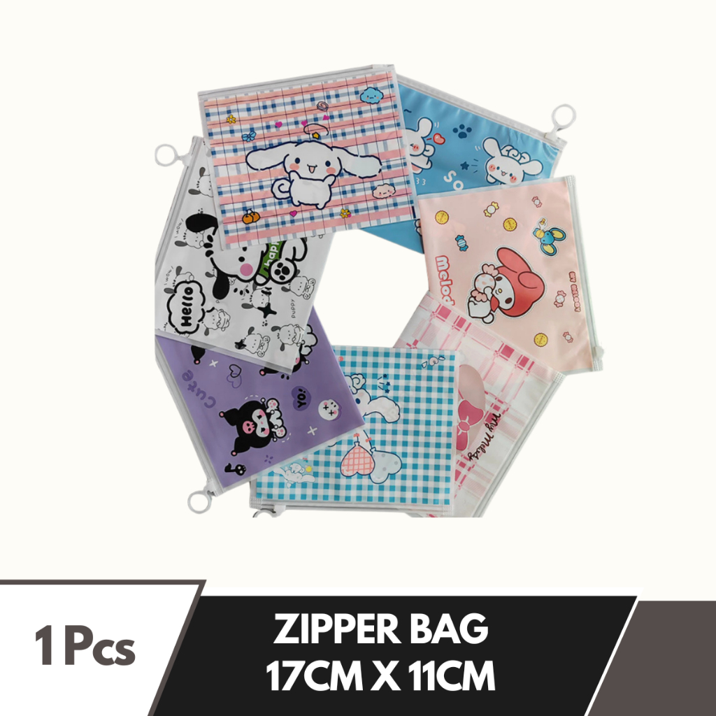 

Pouch Ziplock Stationary 21,5x16,5cm Gambar Karakter Lucu Pouch Plastik Serbaguna ACC21