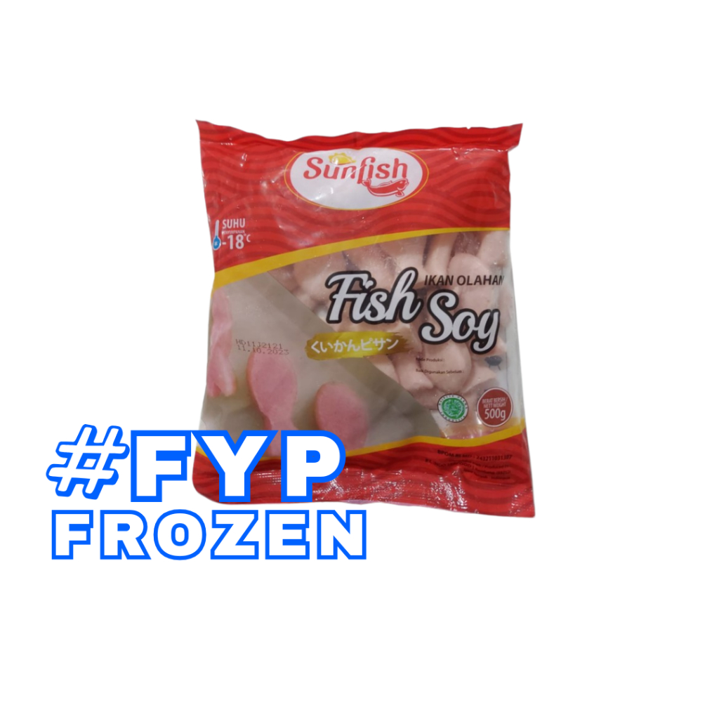 

SUNFISH FISH SOY 500GR/OLAHAN SEAFOOD BENTUK IKAN