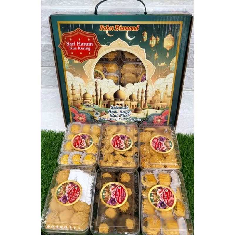 

Sari Harum Diamond - Parsel kue kering lebaran - Distributor kue paketan