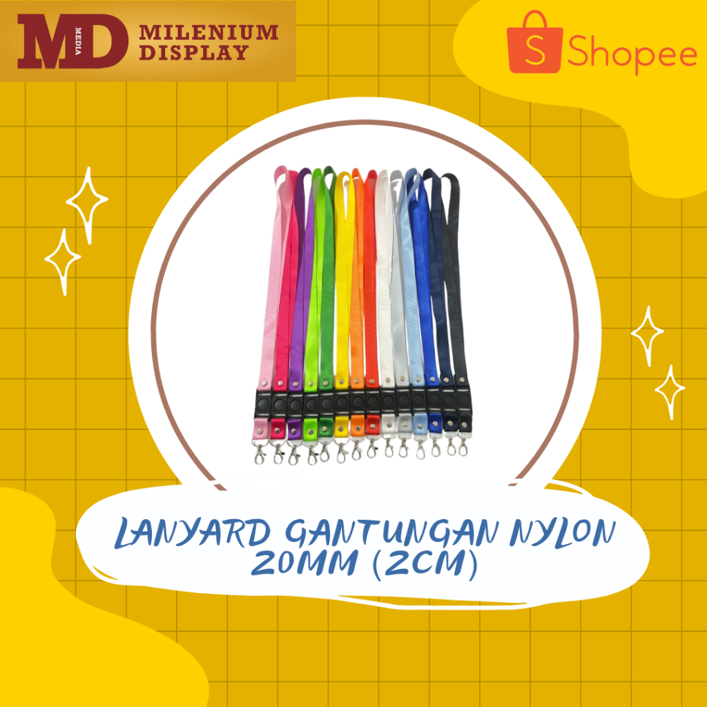 

LANYARD GANTUNGAN NYLON 20MM (2CM)