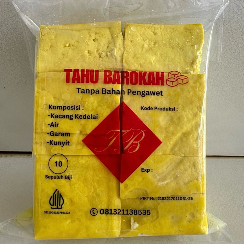 

Tahu Kuning Gurih Asli Lembang Bandung