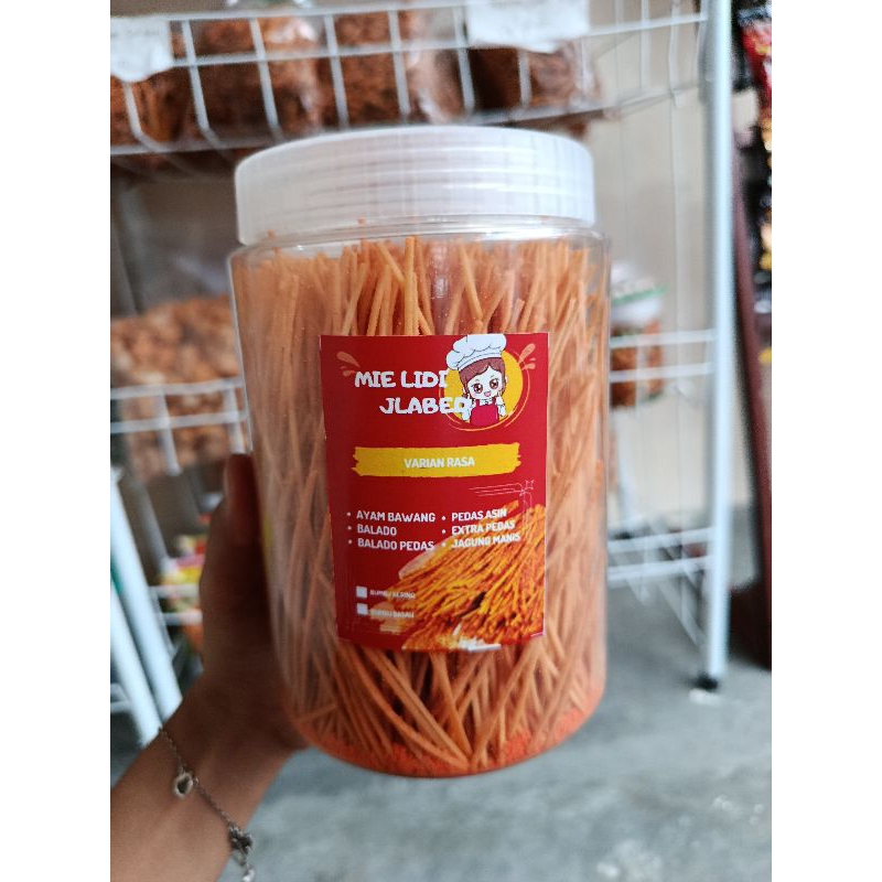 

MIE LIDI BUMBU KERING TOPLES