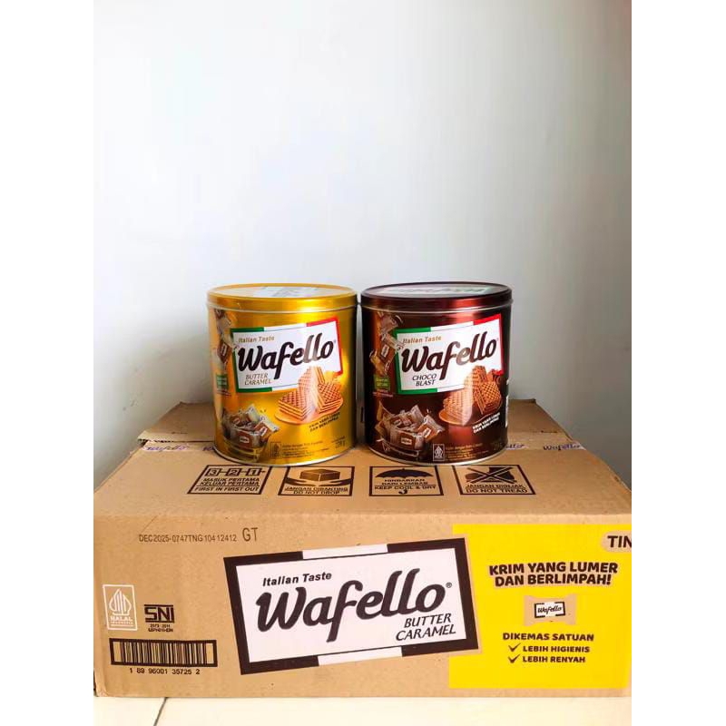 

(TERMURAH) WAFELLO KALENG 260GR