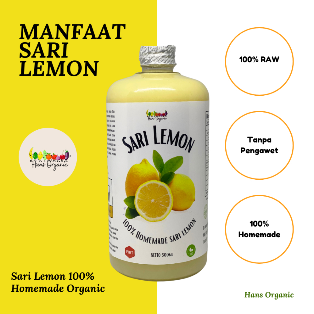 

RB Sari Lemon / Air Lemon Murni / Minuman Diet 500ml Lemon California