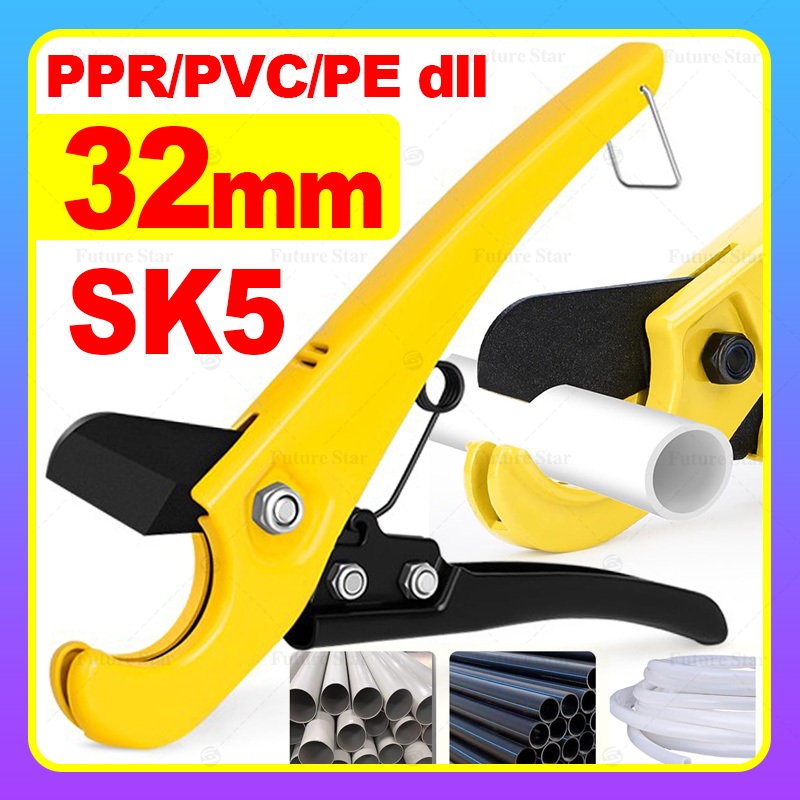 

Gunting Pemotong Pipa 32mm 42mm Tubing Pipe Cutter PVC PPR Tajam Tang Potong Pipa Paralon Alumunium Baja Plastik Stainless Steel Original Alat Perkakas