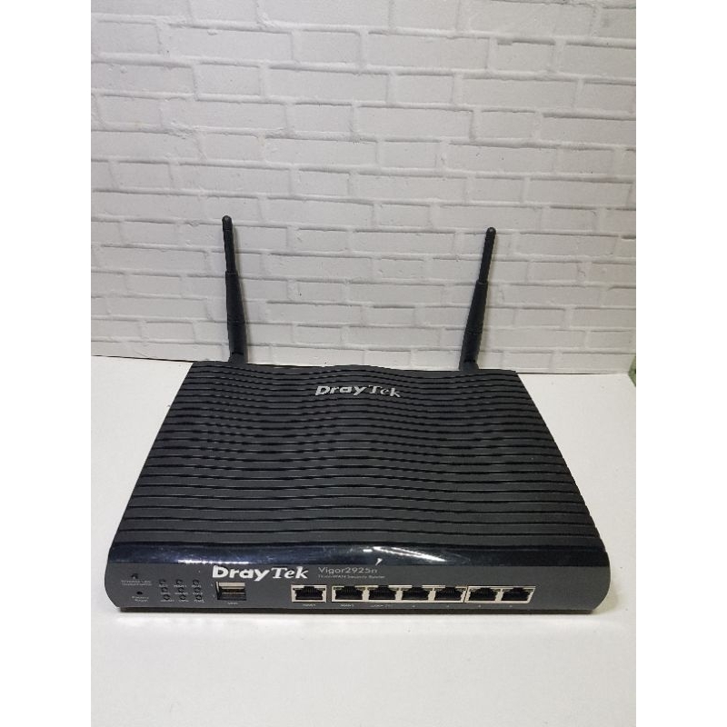 10.10 ROUTER DRAYTEK VIGOR2925N DUAL-WAN SECURITY TESS NORMAL UNIT+ADAPTOR
