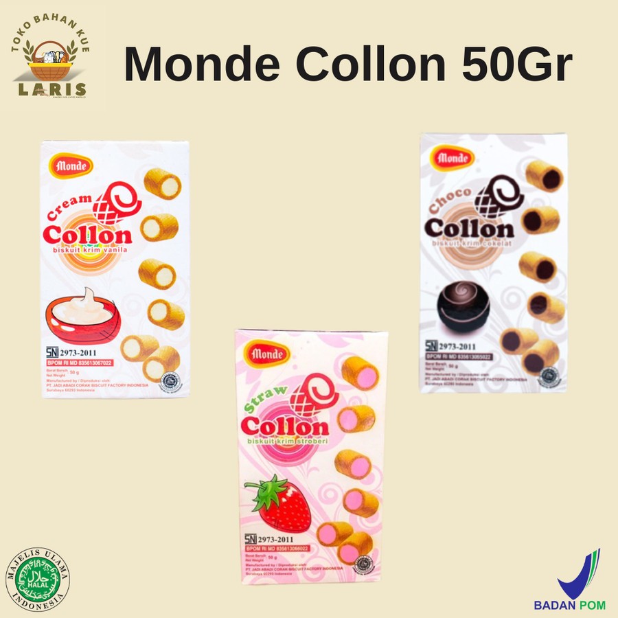 

MONDE NEW COLLON KEMASAN 50 GRAM