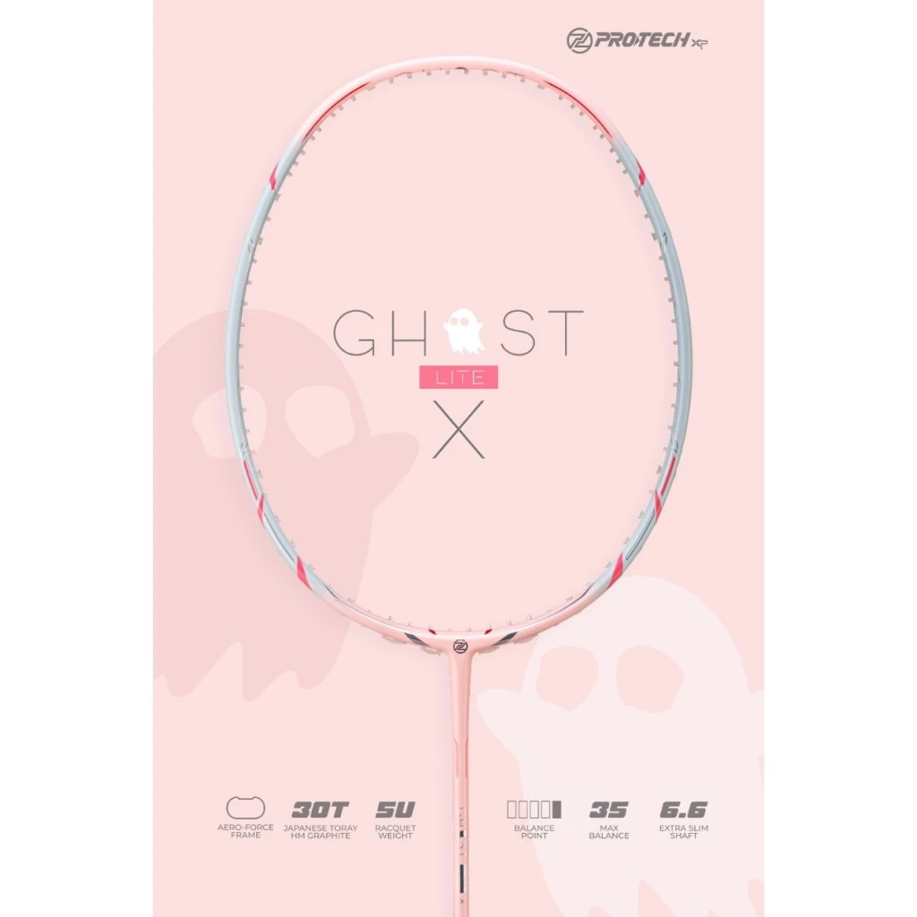 RAKET BADMINTON PROTECH GHOST X