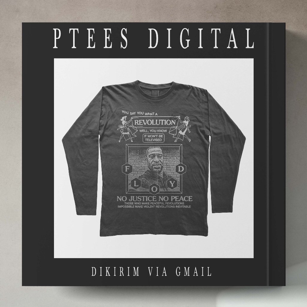 PD0668 - Doron Studios - Long Sleeve T-Shirt - PSD PHOTOSHOP - TEMPLATE MOCKUP - KAOS LENGAN PANJANG