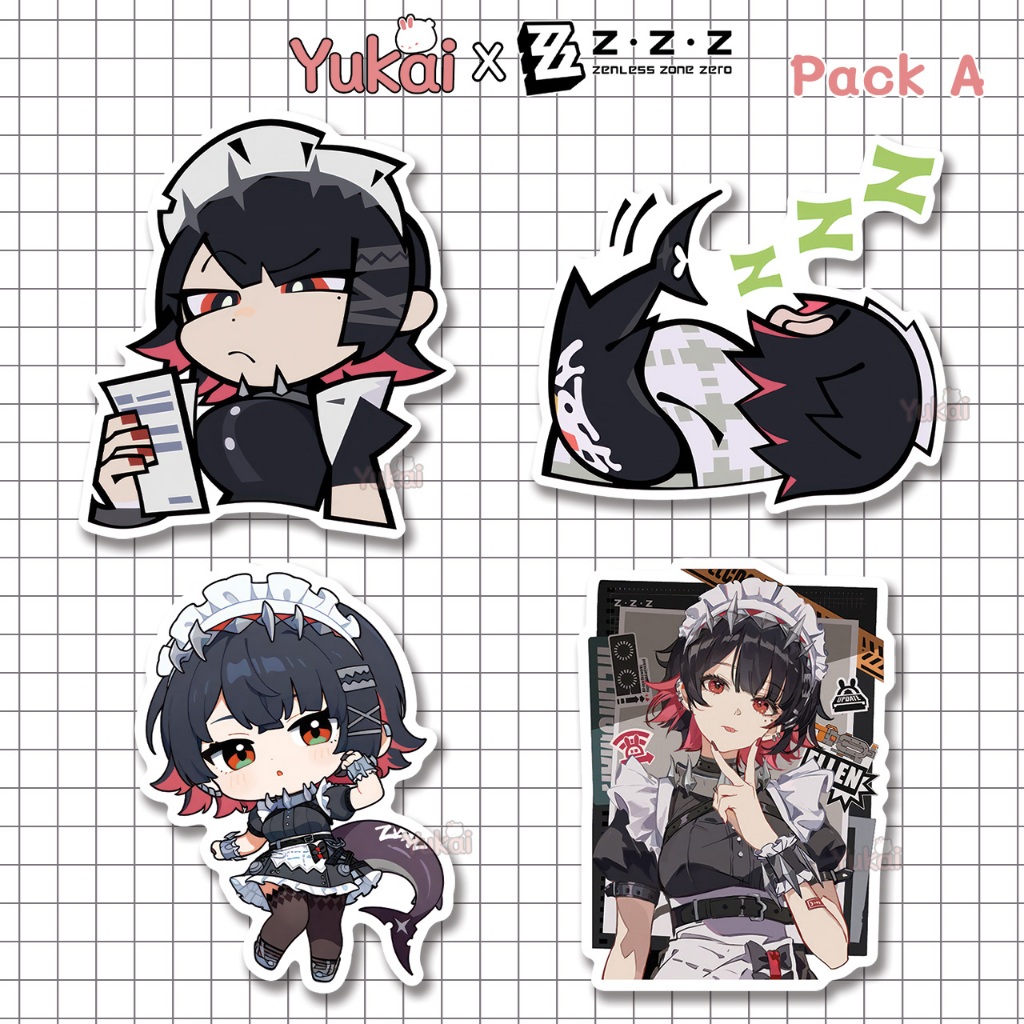 

Stiker Ellen Joe Zenless Zone Zero (ZZZ) Premium - Sticker Pack Anime Waterproof