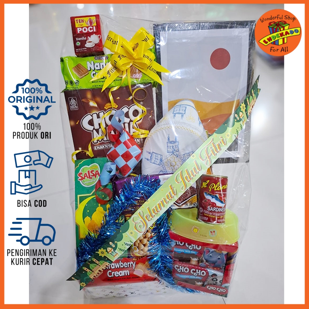 

PARSEL LEBARAN 250K - Hampers / Parsel Idul Fitri Makassar