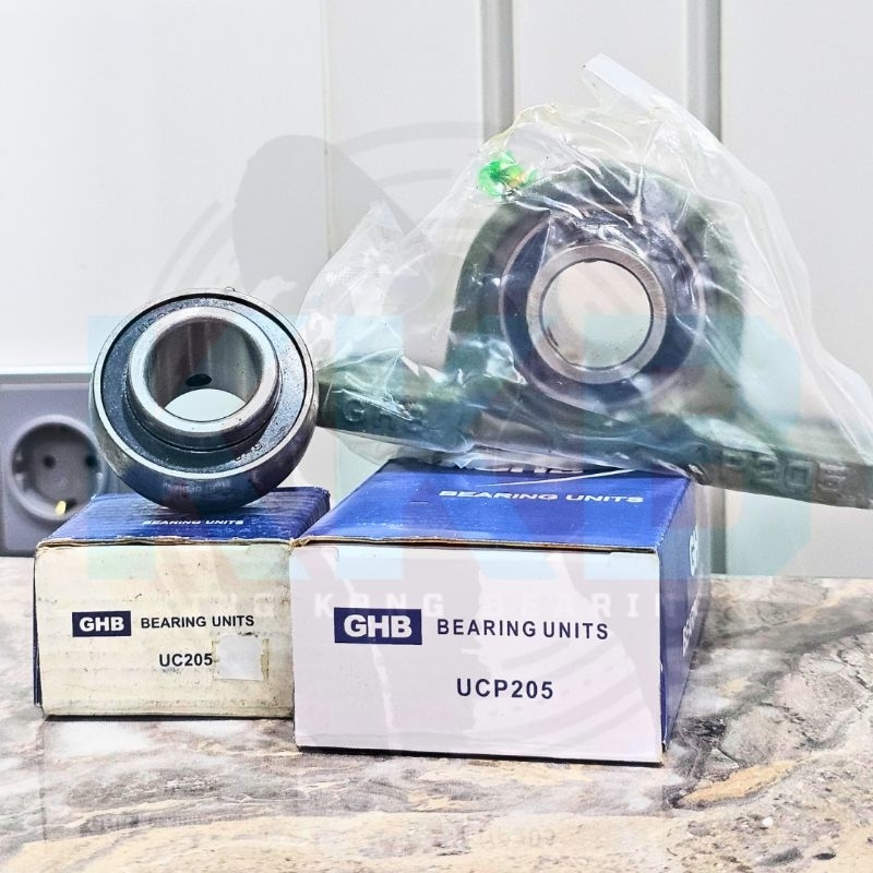 Pillow block Bearing UCP 205 UC 205 GHB (As 25mm) Lahar Duduk