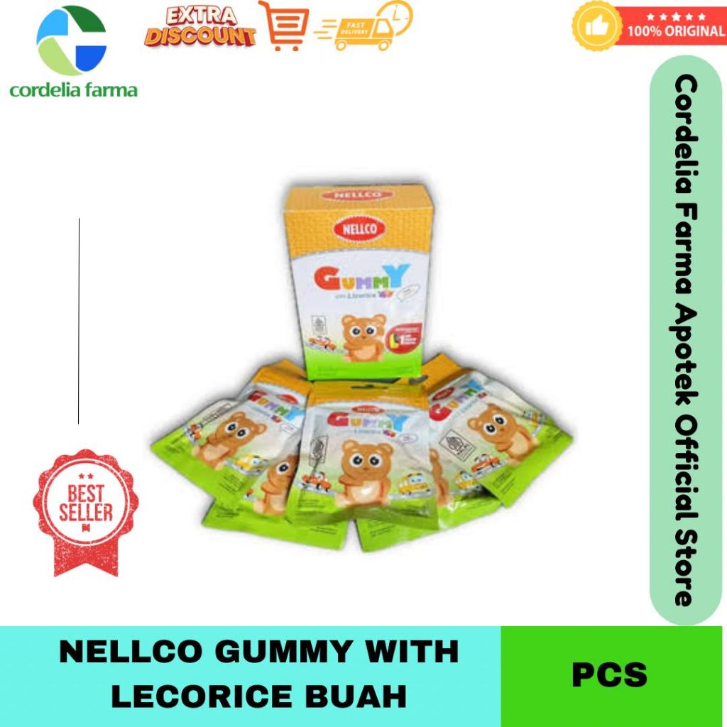 

Nellco Gummy with Licorice Buah