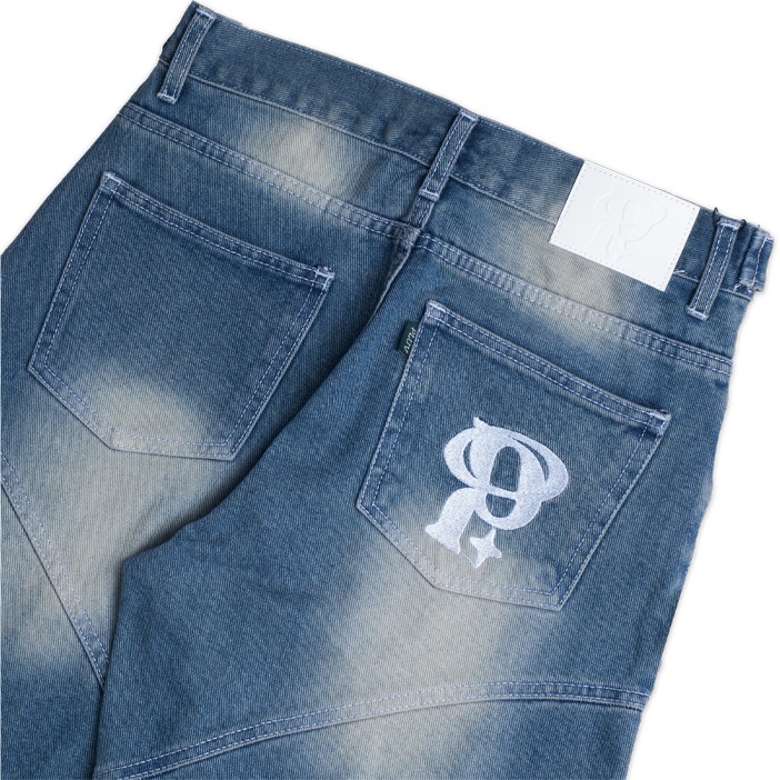 Hnna Pluviophile - Celana Baggy Jeans WAVE - Madness Mind Series